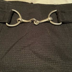 NWT J2 Jet Black Mini /Gray Medal Hook Up On Waist